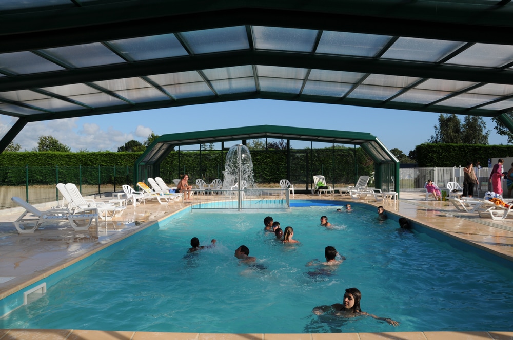 Camping avec piscine couverte en Bretagne sud