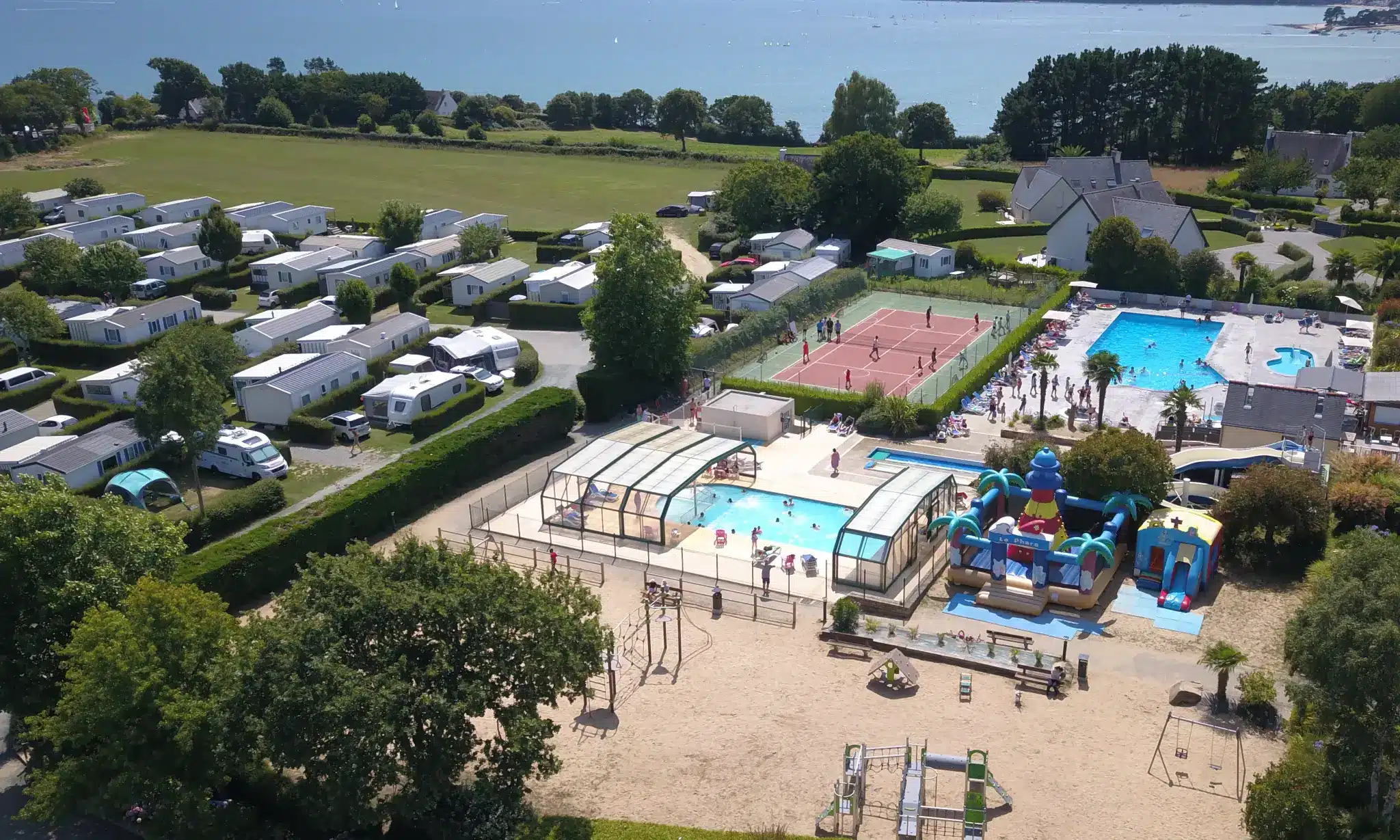 camping sud finistere bord de mer